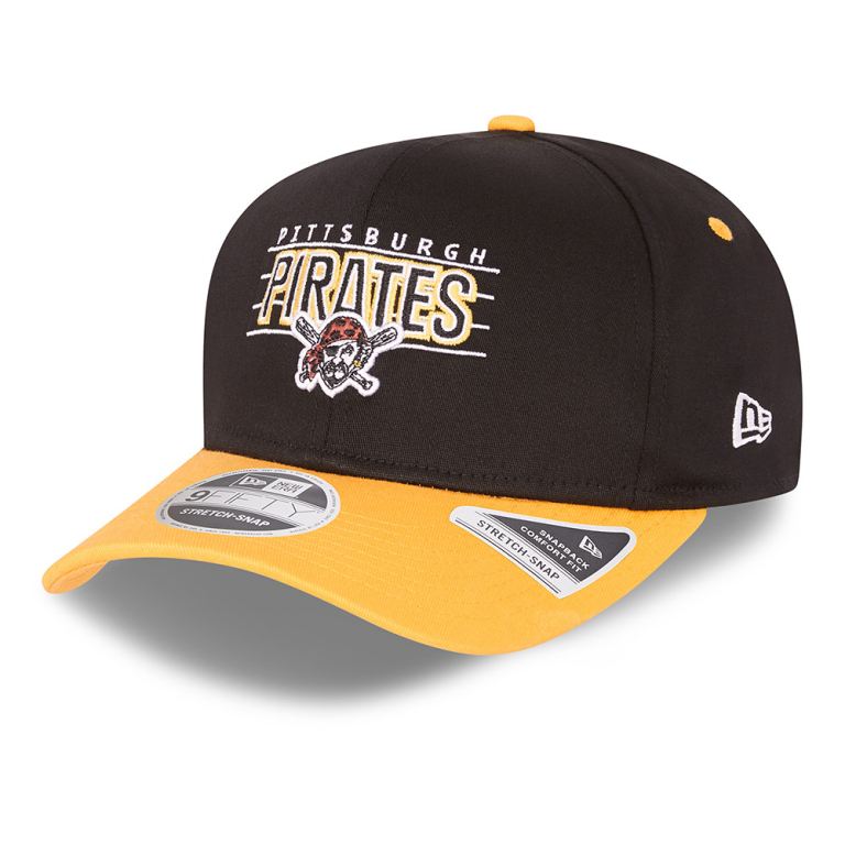 Gorras New Era 9fifty Negros - Pittsburgh Pirates Wordmark 85903CIJN